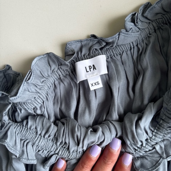 LPA Off-Shoulder Ruffled Top - Picture 4 of 7